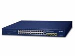 Planet 24-Port 10/100/1000T + 4-Port 100/1000X SFP Managed Gigabit Switch - Networking