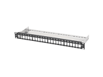 Corning VOL 24-Port Empty 1U Black Patch Panel
