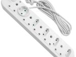 Acconet 10 Way Multiplug with 5x 16A SA and 4x 5A 2 Pin + 1 Round Socket