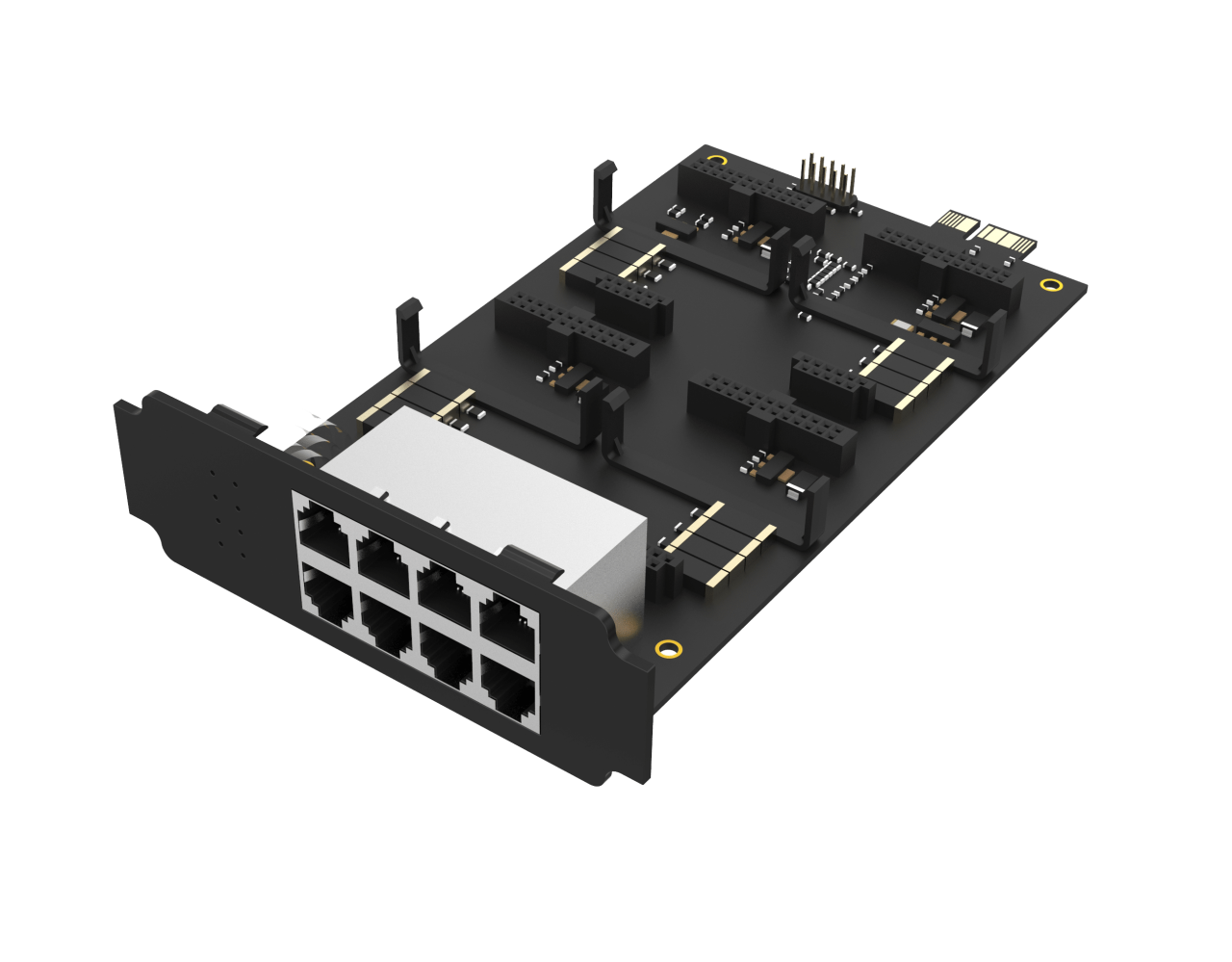 Yeastar ExpBoard for 4 Modules / 8 Ports
