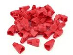 Cattex CAT5 RJ45 Red Boot Sleeves Loose - Networking