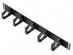 1U Plastic Ring Panel Cable Management - Networking