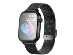 Volkano Trinity series Smartwatch with Metal Mesh strap - Bk