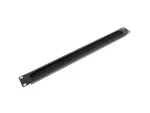 Zone 1U Extended Black Brush Panel