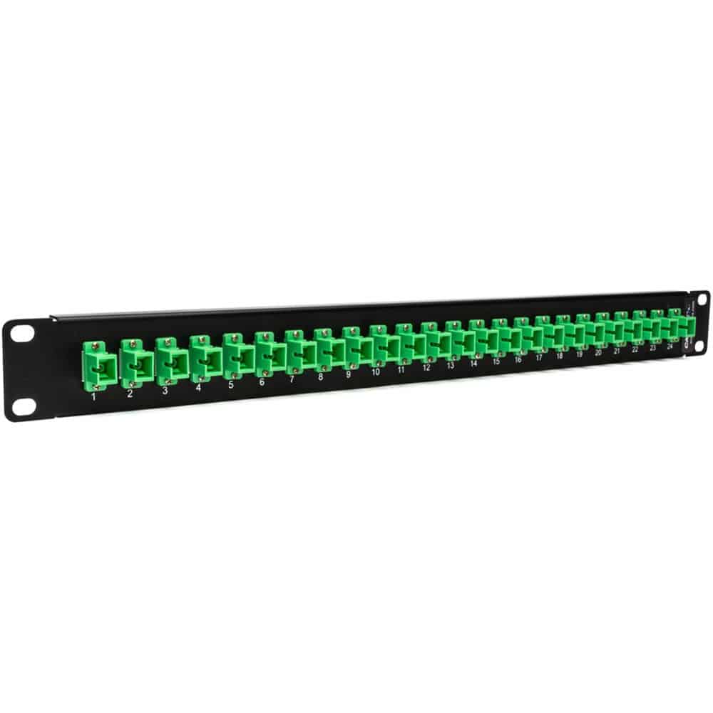 Fibre Patch Panel - SC/APC - 24 Ports -
