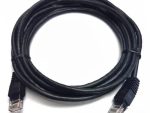 Cattex CAT5e Black Leads 1m - Networking