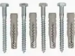 Coach screws and plugs 10 x 60mm