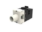 CommScope KJ-Series CAT6 Black Network Keystone