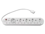 Multi Plug 5x16A 5x5A 0.5m IEC Cord
