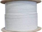 305m Roll, Grey Solid Copper, UTP, CAT6 Cable (Indoor use)