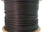 305m Roll, Black, Solid Copper, UV protected, SF/TP, CAT6 Cable (Outdoor Use)