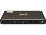 QNAP TBS-464 4-Bay NASbook with 8GB ram, Intel Celeron N5105 Quad-Core CPU, OnBoard 8GB RAM  4x M.2 2280 PCI-e Gen3 x2 slots, 2x 2.5GbE Ports, 2x HDMI 2.0 Ports, 2x USB 3.2 Gen2 Type-A Ports, 3x USB 2.0 Ports, Intel UHD Graphics, IR Sensor