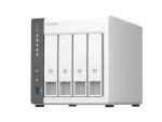 4-Bay Qnap ARM 4C 2.0GHz, 4 x SATA 6Gb/s 3.5"/2.5", 4GB RAM On-Board, 1 x GbE, 1 x 2.5GbE, 1 x USB3.2 Gen1 and 2 x USB2.0