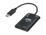 Aten Video Port Type: DisplayPort, Video out: DisplayPort. Maximum resolution: 3840 x 2160 pixels, Housing Material: Aluminium. Power Consumption (max)