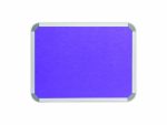 Info Board (Aluminium Frame - 600*450mm - Purple)