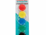 Circular Magnets (5 Per Card - Assorted - Size: 30mm)
