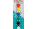 Circular Magnets (6 Per Card - Assorted - Size: 20mm)