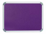 Info Board (Aluminium Frame - 900*600mm - Purple)