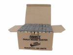 Chalk Board Wood Duster (150*35mm - Boxed 100 - Grey)