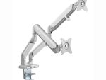 Dual Monitor Clamp Bracket with Gas Spring Arm