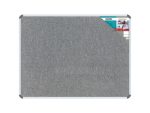 Bulletin Board Ribbed Aluminium Frame (600x450mm - Laurel)