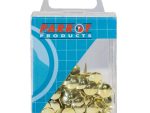 Drawing Pins Brass (Boxed Pack 100)