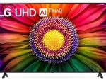 LG UR80 Series 70" UHD ThinQ AI webOS Smart TV Remote Control, Retail Box , 2 year Limited Warranty