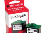 Lexmark 10N0016 Print Cartridge 16 Black- for use with Lexmark  Retail Box , No Warranty