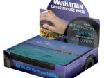 Manhattan Design Laser Mouse Pad- 24 Pad per Box, Retail Box , No warranty