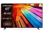 LG 65 inch UT80 Series UHD ThinQ  Remote Control, Retail Box , 2 year Limited Warranty