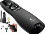 Logitech R400 Presenter - (Red Laser Pointer,15 Meter range, USB receiver), Retail Box , 1 year Limit warranty