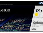 HP Original Replacement for HP 121A C9702A Yellow LaserJet Toner Cartridge- Page Yield 4000 Retail Box , No Warranty