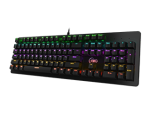 KWG Draco E1 Mechanical Neon Light Keyboard - Neon Light Spectrum 7 Certified Mechanical Switches, Windows Key lock Retail Box, 1 year warranty