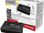 Kworld PC TO HDTV :Watch your favorite PC files or search on the internet displayed on your HDMI TV in High Definition , Retail Box , 1 year Limited Warranty
