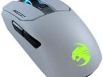 Roccat Kain 202 AIMO White Wireless Optical 16000 dpi Titan-Click RGB Gaming Mouse, Retail Box , 1 Year warranty