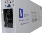 Solarix Nenergy 12V 100Ah LiFePo4 Single Battery Module- Wall Mount Unit , Nominal Voltage 12.8V Retail Box, 1 Year Limited Warranty