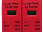 Solarix AC Surge Protector Device - Single Phase Compatible with AC circuits Only. Please Do Not Use Install It With DC Circuits, Ensure Proper Earthing When Installing, Rail Mount Installation, Retail Box, No warranty