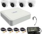 HiLook 8 Channel DVR with 4x 1080p HD Bullet Cameras and 4x 1080p HD Dome Cameras DIY Combo Kit  1 year warranty