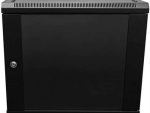 NetiX 19" 9U 600X450 Fixed Wall Mount Server Cabinet, Retail Box , 1 year warranty