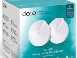 TP-Link DECO M5 2-Pack Home Mesh WiFi 5 System (2 Pack), Retail Box , 1 year Limited Warranty