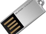 Supertalent Pico-C Luxury Series Jewelry Look Style with Metal Housing 64GB Flash Drive - Silver
