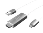 j5Create USB-C to 4K HDMI Cable With USB Type-A 5V Pass-Through