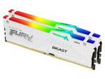 Kingston F552C36BWEAK2-64 Fury Beast RGB 64GB (2x32GB) DDR5-5200 CL36 Kit - White
