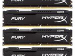 HyperX Fury Memory Black - 64GB Kit*(4x16GB) - DDR4 2933MT/s CL17 DIMM