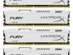 Kingston HyperX FURY Memory White - 32GB Kit*(4x8GB) - DDR4 2933MT/s CL17 DIMM