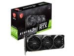 MSI Nvidia GeForce RTX 3070 Ti Ventus 3X 8G OC Graphics Card - 8GB GDDR6x 256bit Memory, PCI Express Gen 4.0, Core Clocks Boost 1800MHz, 1x HDMI, 3x DisplayPort, Retail Box , 2 year Limited warranty