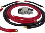 Solarix 48V Battery Connector Cable Kit- Suitable To Use With All 48V Inverters Up To 8000W Rating Retail Box, 6 Months Warranty
