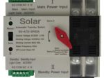 Solarix Dual Power ATS 63A 2 Pole Automatic Change Over Switch Kit Retail Box, No warranty