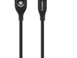 Volkano Flexi Series USB to Micro USB 1.5M 18W - Black