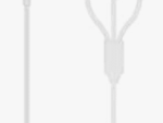 Volkano Flexi Series 3-in-1 Charging Cable - White